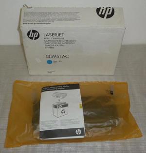 Toner HP Q5951 AC für HP Color LaserJet 4700, cyan, Original HP Toner Bild 1