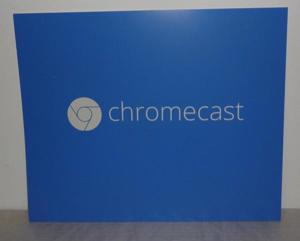 Schild Chromecast, Streaming Smartphone Dekoration Kopfhörer Logo Bild 3