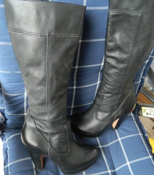 Lackstiefel rosa Gr. ca.37,Gesamthöhe ca.46cm, Buffalo-Stiefel 38 Bild 17