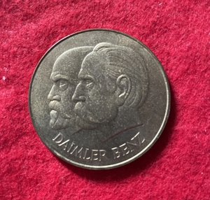 2 Medaillen Daimler Benz 1886-1986, 100 Jahre Motorisierung 25 Gramm Silber 1000 1000 Feinsilber Bild 5