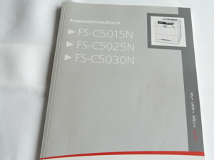 Bedienungsanleitung Kyocera Farblaserdrucker FS-C5015N FS-C5025N FS-C5030N