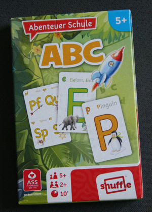 Abenteuer Schule Karten ABC