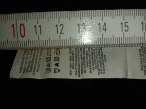 Primark Kleid Gr.128/7-8J. Kurzarm schwarz Blumen Motiv mi Unterkleid Baumwolle 100 %, Bild 3