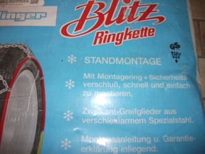 Schneeketten Marke Öttinger Blitzringkette zu verkaufen. Bild 3