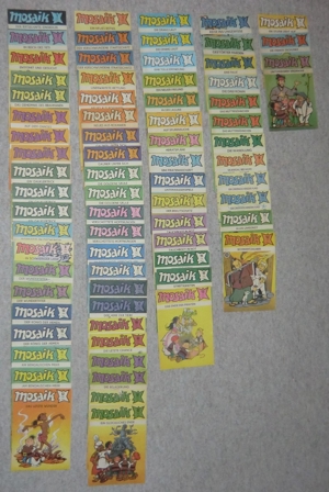 MOSAIK- Hefte Abrafaxe 1986 - 1990 Bild 3