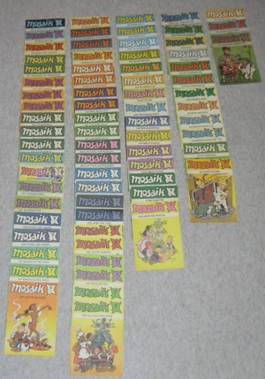 MOSAIK- Hefte Abrafaxe 1986 - 1990 Bild 2