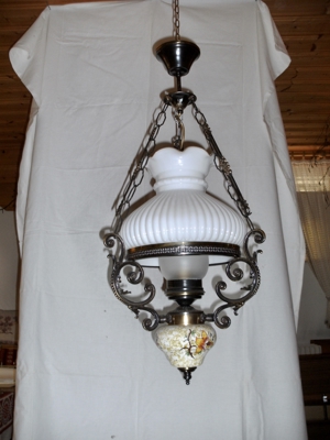FLÄMISCHE LYSTER DREI LAMPEN Bild 2