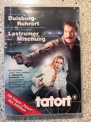 TATORT-Jubiläum DVD- Duisburg-Ruhrort (Götz George) + Lastrumer Mischung ( Maria Furtwängler) DVD !