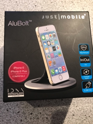 Just Mobile AluBolt für Apple iPad, iPhone mit Lightning Anschluss ! Bild 1