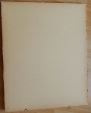 Aquarell auf Bütte von G. Polaschek mit Passepartout Bild 4