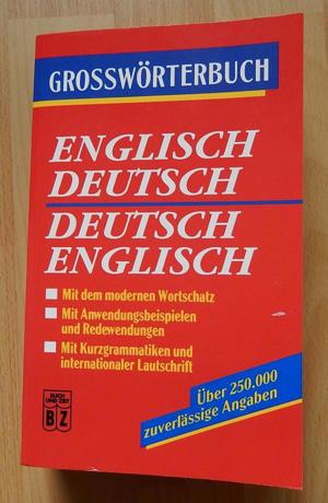 Grosswörterbuch Englisch/Deutsch / Deutsch/Englisch ISBN 3-8166-0432-3 Bild 1