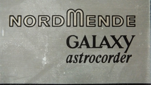 Nordmende-Galaxy-astrocorder. Bild 3