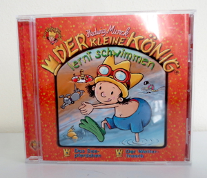 CD Hörbuch Hörspiel Kinder Der kleine König lernt schwimmen, top Zustand, Bild 1
