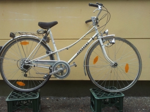 Nostalgie-Damen-Fahrrad, Fabrikat Jungherz Bild 2