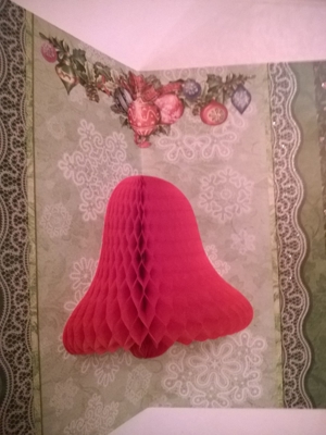 Weihnachtskarten, Wabenmotive Bild 4