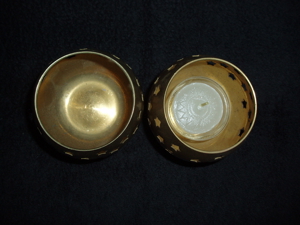 2 Teelichthalter   Kerzenbehälter aus Messing Bild 4