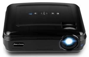 Excelvan HD projector + Soundsystem Auna FS23 2.1 Bild 2