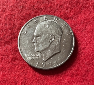 USA 1 Dollar 1971 D Eisenhower Dollar 1. Mondlandung