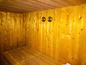 Finnische Vollholz Sauna, 6 Personen, Bild 1