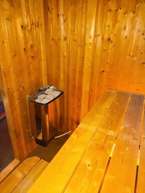 Finnische Vollholz Sauna, 6 Personen, Bild 6