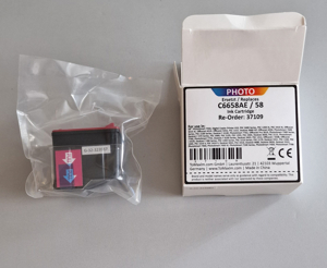 Ink Cartrigde C6658AE/ 58 swz neu Bild 2