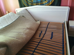 Senioren - Doppelbett mit bequemen, hohem Einstieg. komplett. Bild 1