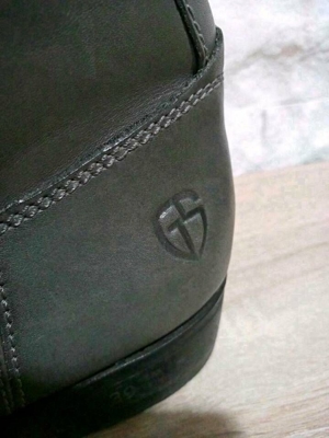 G-Star Raw Boots Damen Stiefel Schuhe Profilsohle Jeans Echt Leder grau 39 Bild 3