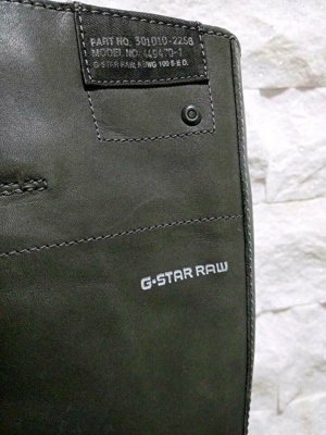 G-Star Raw Boots Damen Stiefel Schuhe Profilsohle Jeans Echt Leder grau 39 Bild 4