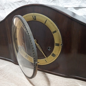 Uhr Schrankuhr antik Wanduhr Holzuhr Big-Ben-Schlag Handaufzug Westminster Uhr Standuhr Bild 3