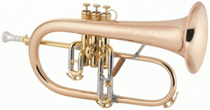 C. G. Conn Vintage One Profiklasse - Flügelhorn. Goldmessing. Neu Bild 1