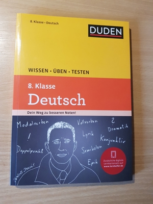 Schulbuch Wissen -Üben - Testen: Deutsch 8. Klasse Bild 1