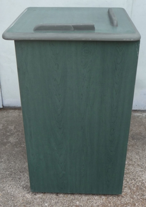 Abfalleimer Schrank, Mülleimer Gastro Mülleimer Papierkorb Box Kiste Müllbehälter Behälter Bild 7