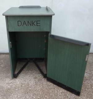 Abfalleimer Schrank, Mülleimer Gastro Mülleimer Papierkorb Box Kiste Müllbehälter Behälter Bild 2