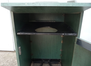 Abfalleimer Schrank, Mülleimer Gastro Mülleimer Papierkorb Box Kiste Müllbehälter Behälter Bild 3