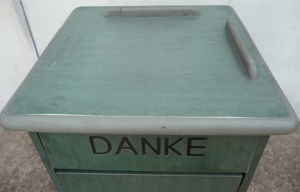 Abfalleimer Schrank, Mülleimer Gastro Mülleimer Papierkorb Box Kiste Müllbehälter Behälter Bild 5