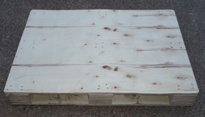 Schichtholzpaletten, Palette aus Schichtholz geschlossen Oberseite Schichtholzplatte ca. 115 x 80 cm Bild 3