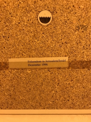 Bild von Felsendom in Jerusalem/Israel Dez. 1996 Bild 2