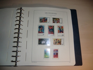 Briefmarken BRD ungestempelt 1.1.1970 - 31.12.1995 in 2 Leuchtturm Sammelalben Bild 3