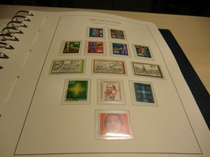 Briefmarken BRD ungestempelt 1.1.1970 - 31.12.1995 in 2 Leuchtturm Sammelalben Bild 6
