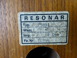 2 Musikboxen aus Holz 25W im Retrolook Bild 2