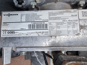 Heizungsbrenner Gasbrenner Viessmann 29,4 KW Heizung VGA I-1 Bild 2