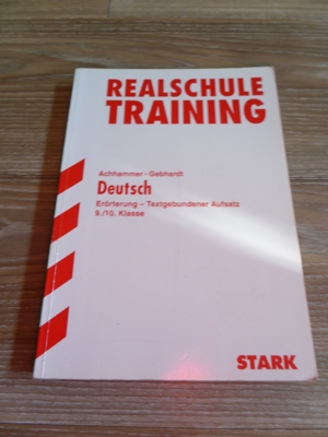 Realschule Training Deutsch Bild 1