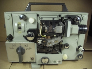 vintage Eumig Mark S 709 Röhren Ton- Filmprojektor für alle 8mm Filmformate Bild 5