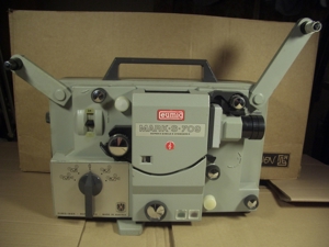 vintage Eumig Mark S 709 Röhren Ton- Filmprojektor für alle 8mm Filmformate Bild 7