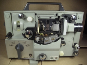 vintage Eumig Mark S 709 Röhren Ton- Filmprojektor für alle 8mm Filmformate Bild 6