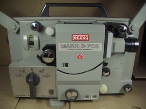 vintage Eumig Mark S 709 Röhren Ton- Filmprojektor für alle 8mm Filmformate Bild 4