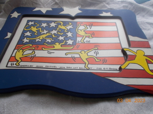 K. Haring Art Bild 50x40cm AMERICAN MUSIC FESTIVAL-NEW YORK CITY 1988 Bild 4
