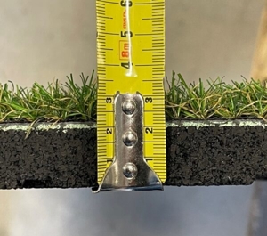 Grasfliese "DECO" 100x100x3,5cm AKTION 01-2023 ab 10qm - Indoor & Outdoor geeignete Kunstrasenmatte Bild 6
