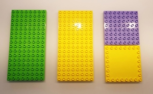 Lego UNICO Steine Haus Peppa Wutz - 54 Teile mit Bauplatten Bild 3