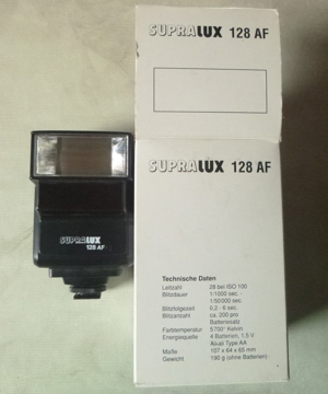 Blitzgerät SUPRAlUX 128 AF Bild 2